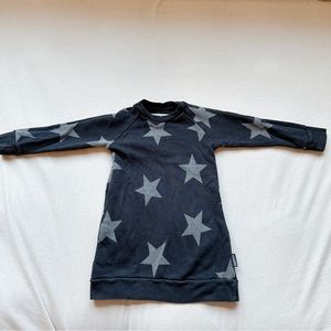 NUNUNU Sweatshirt with Star Pattern
